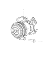 Diagram for Jeep Renegade A/C Compressor - 68245074AA