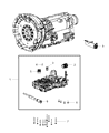 Diagram for 2015 Ram 1500 Valve Body - RL259301AA