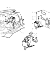 Diagram for 2001 Jeep Grand Cherokee ABS Control Module - 5011259AA