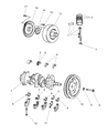 Diagram for Dodge Intrepid Harmonic Balancer - 4663175