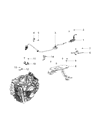 Diagram for Chrysler Voyager Automatic Transmission Shifter - 68102313AA