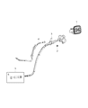 Diagram for 2018 Dodge Durango Fuel Filler Neck - 68250923AF