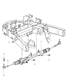 Diagram for 2002 Chrysler Prowler Steering Gear Box - 4786597AB