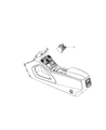 Diagram for Chrysler 200 Automatic Transmission Shifter - 68264792AA