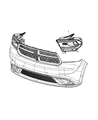 Diagram for Dodge Durango Headlight - 68433785AC