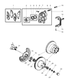 Diagram for 1997 Dodge Ram 3500 Lug Nuts - 6029985