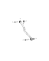 Diagram for Mopar Track Bar - 68496317AA