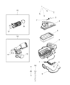 Diagram for 2019 Jeep Wrangler Air Filter - 68365014AA