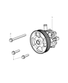 Diagram for Dodge Journey Power Steering Pump - 5154355AA