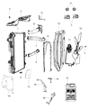 Diagram for Ram 2500 Radiator Hose - 52014723AB