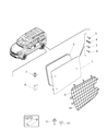 Diagram for Ram ProMaster City Weather Strip - 68283204AA