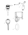 Diagram for 2010 Dodge Ram 3500 Transmitter - 5026220AO