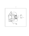 Diagram for 2015 Ram ProMaster 2500 Car Mirror - 5VE99JXWAA