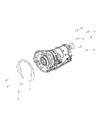 Diagram for 2016 Dodge Challenger Transfer Case Cover - 5038775AA