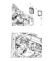 Diagram for 2008 Jeep Compass Engine Control Module - 5094941AB