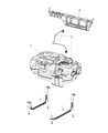 Diagram for Chrysler Axle Beam - 52030057AB