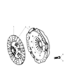 Diagram for Jeep Liberty Pressure Plate - 52104302AK