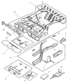 Diagram for 1997 Dodge Neon Exhaust Hanger - 4655828