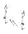 Diagram for 2012 Dodge Dart Seat Belt - 1SU82DX9AA