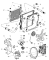 Diagram for Dodge Intercooler - 5170704AH