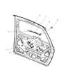 Diagram for 2004 Chrysler Pacifica Windshield Wiper - 5102242AA