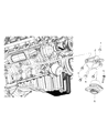 Diagram for 2012 Jeep Grand Cherokee Engine Mount Bracket - 52124675AG