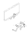 Diagram for 2002 Dodge Stratus Transmission Oil Cooler Hose - MR355527