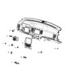 Diagram for Dodge Journey Headlight Switch - 56046258AD