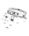 Diagram for Dodge Grand Caravan Headlight Switch - 56046258AD