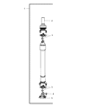 Diagram for 2011 Ram 1500 Drive Shaft - 68034653AB