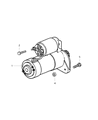 Diagram for 2002 Jeep Grand Cherokee Starter Motor - 56041207AB