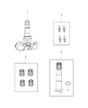 Diagram for 2021 Ram 1500 TPMS Sensor - 68293199AA