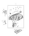 Diagram for Dodge Grand Caravan Throttle Body - 5184349AC