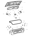 Diagram for Dodge Challenger Trunk Lid Latch - 4589217AC