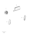 Diagram for Jeep Wrangler Air Bag - 6AC85TX7AE