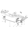 Diagram for 1997 Dodge Dakota Sway Bar Bushing - 52038760