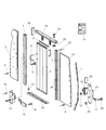 Diagram for Dodge Sprinter 2500 Door Latch Assembly - 5104303AA