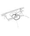 Diagram for 2000 Dodge Ram 2500 Air Duct - 53031610