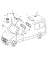 Diagram for Dodge Sprinter 3500 Windshield - 4862604AA