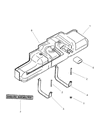 Diagram for Dodge Ram Van Fuel Tank Strap - 52102182AB