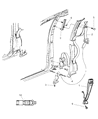 Diagram for 1998 Dodge Grand Caravan Seat Belt - GK28RJK