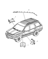 Diagram for 2004 Jeep Grand Cherokee Air Bag - 55116436AJ