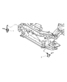 Diagram for Dodge Stratus Horn - 4609108AB