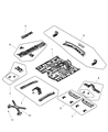 Diagram for Chrysler Sebring Axle Beam - 5155114AB