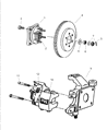 Diagram for Dodge Viper Brake Pad - 5066478AA