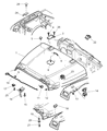 Diagram for 2006 Jeep Wrangler Hood - 55176594AF