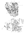 Diagram for 2005 Dodge Neon Power Steering Pump - R5272780AG