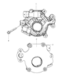 Diagram for Dodge Dakota Oil Pump - 68045796AA