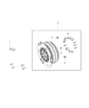 Diagram for 2013 Dodge Charger Torque Converter - RL144195AA