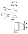 Diagram for 2012 Jeep Liberty Back Up Light - 55157346AC